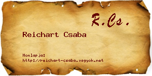 Reichart Csaba névjegykártya